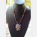 Big bold and sassy Tiger's Eye Tree of "Fir"giveness Statement Necklace