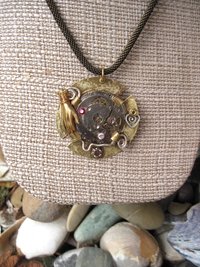 Watch Movement Steampunk Pendant