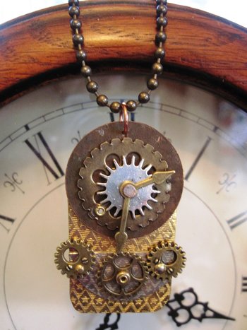 Steampunk All Geared Up Pendant